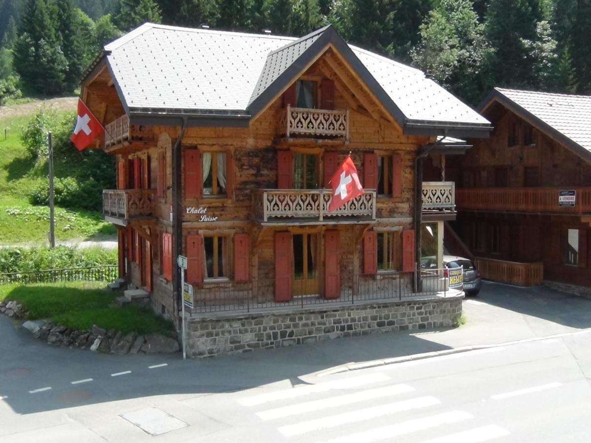 Chalet Suisse Bed And Breakfast Morgins Exterior photo