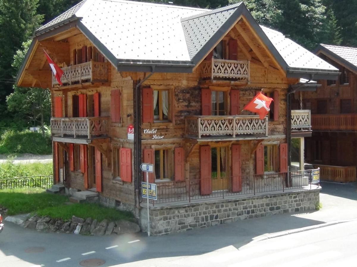 Chalet Suisse Bed And Breakfast Morgins Exterior photo